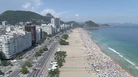 Beautiful view of Rio de Janeiro Brazil Video stock 289640822