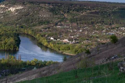 Beautiful view of the river. Stock Photos