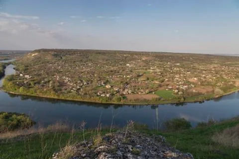 Beautiful view of the river. Stock Photos