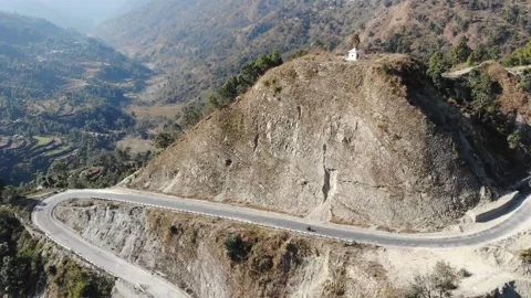 Beautiful view of road Stock Footage 170882692