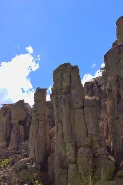 Beautiful view of rocky cliffs Foto stock