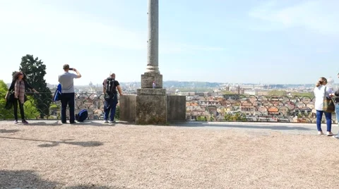 Beautiful view of Rome Stock Footage 62110649