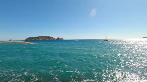 Beautiful view of the sea Stock-Footage 146043875