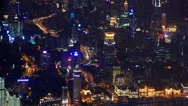 Beautiful View Of Shanghai - Bund Or Waitan Waterfront At Night,Shanghai Stock Footage