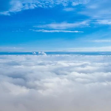 Beautiful view of sky with clouds Fotos de archivo