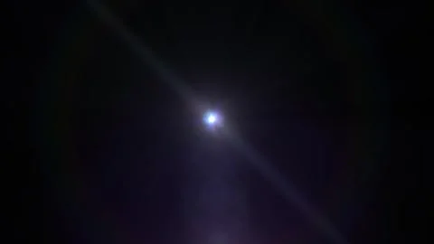 Beautiful view of a starry night sky Vídeo Stock 340413597
