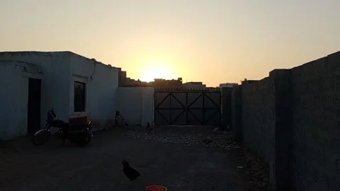 A beautiful view of sunset Stock-Footage 148040313