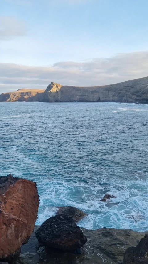A beautiful view of the Tenerife  Stock Footage 307631654