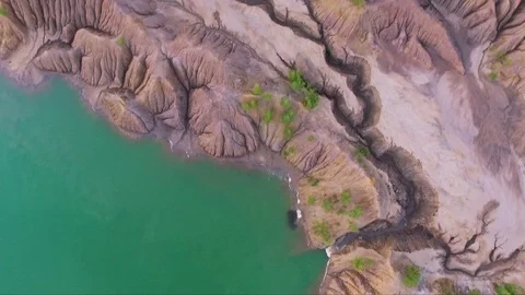 Beautiful view from the top of the hills, forests, fields and lakes. Russia Stock Footage 72869009