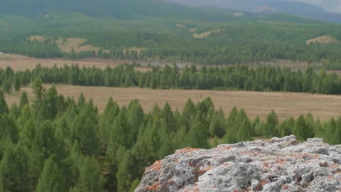 Beautiful view of valley Stock Footage 167368927