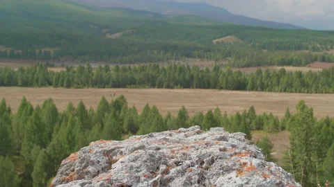 Beautiful view of valley Stock Footage 167483790