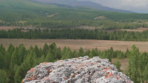 Beautiful view of valley Stock Footage 167620289