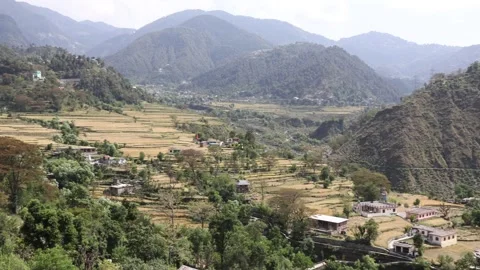 Beautiful view of valley Stock Footage 240620039