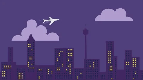 A beautiful view of the valley nestled between birds flying around Seamless.. Stock-Footage 279148830