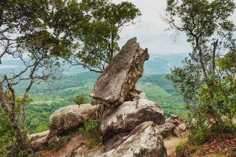 Beautiful view from the viewpoint Stock Photos