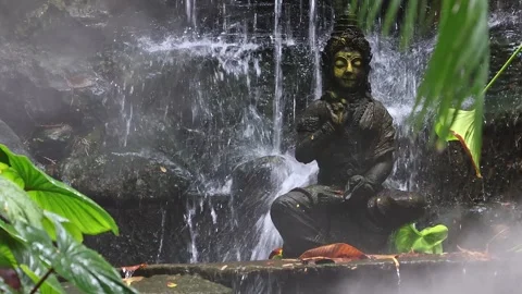 Beautiful view of Wat Sa Ket Ratchaworamahawihan temple (The Golden Mount). Stock Footage 283308669