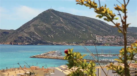 Beautiful views of the Altea, Spain Stock Footage 64815167
