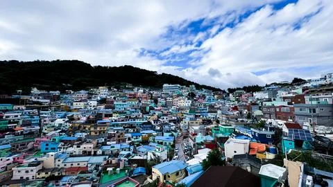 The beautiful views in Busan Stock Photos