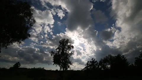 Beautiful views of the clouds during the daytime. Stock Footage 171869603