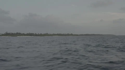Beautiful views of the Maldives from a drone. Stock Footage 242836639