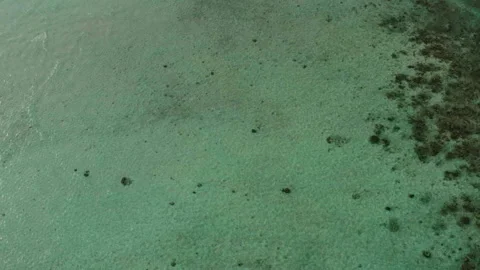Beautiful views of the Maldives from a drone. Stock Footage 243430271