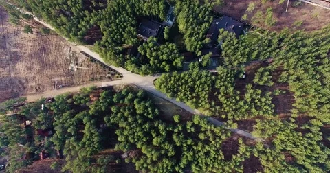 Beautiful views of nature from the height of the Quadrupter Stock Footage 73333778