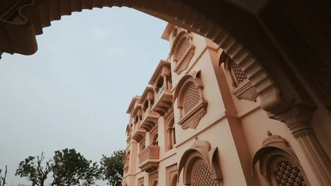 Beautiful Villa In India. Stock-Footage 107390076