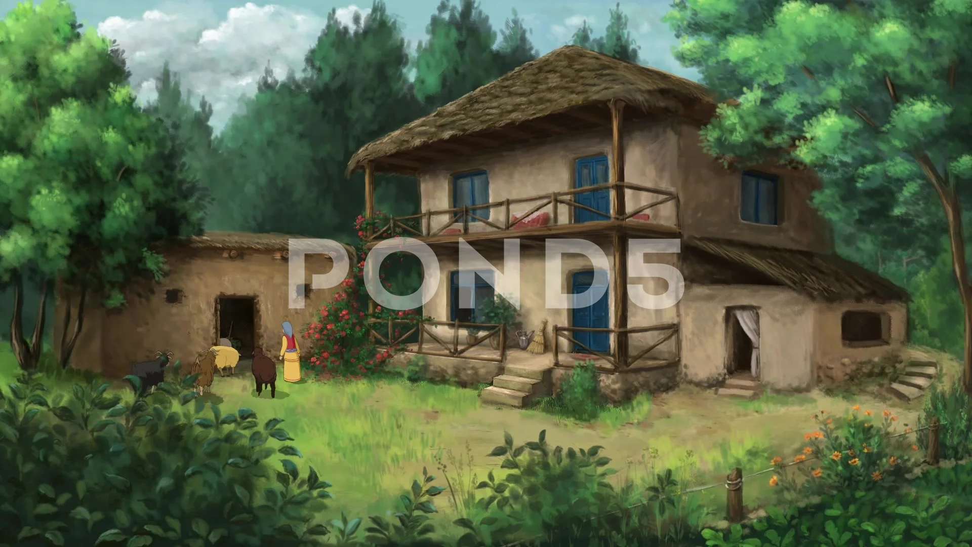 Anime Village Background Pack 1 | GameDev Market