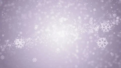 Beautiful violet winter background with snowflakes. Stock Footage 54116552