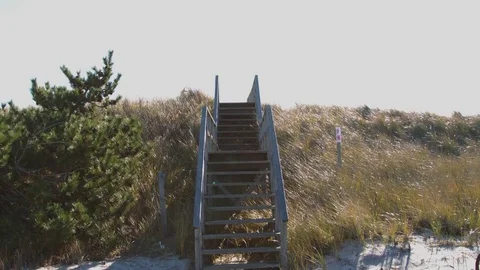 Beautiful walk up stairs Stock-Footage 75178103