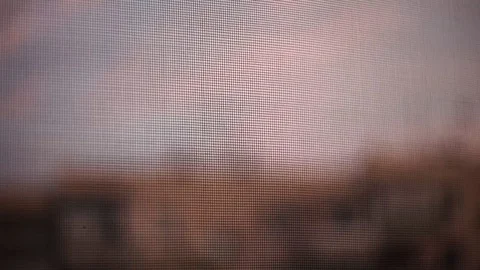 Beautiful, warm, sunset, blurred background. purple, orange sunset Stock-Footage 128416583