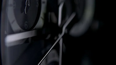 Beautiful watch with a second hand Stock Footage 69997234