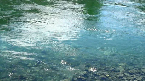 Beautiful water background Stock Footage 24846280