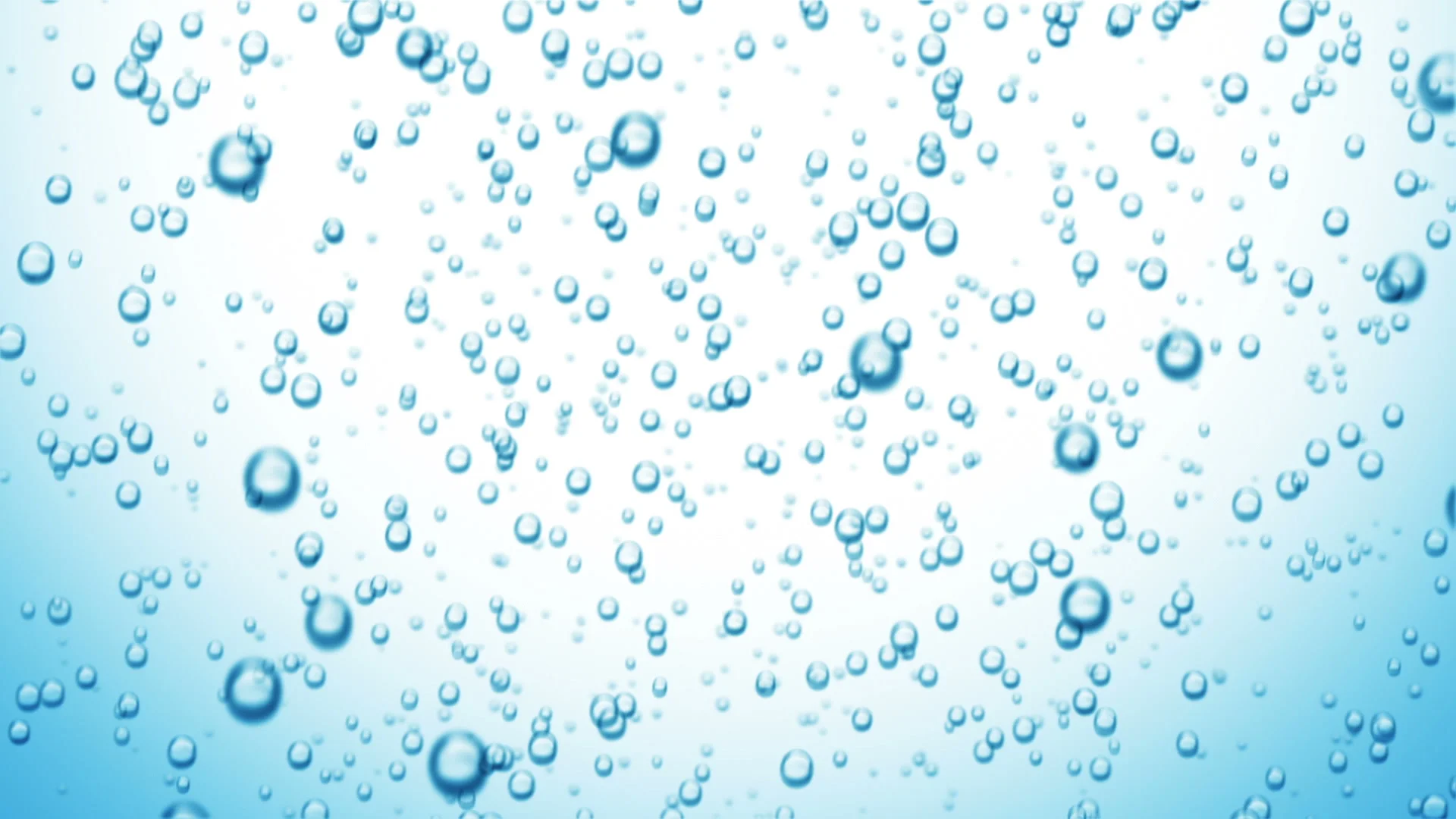 blue water bubbles