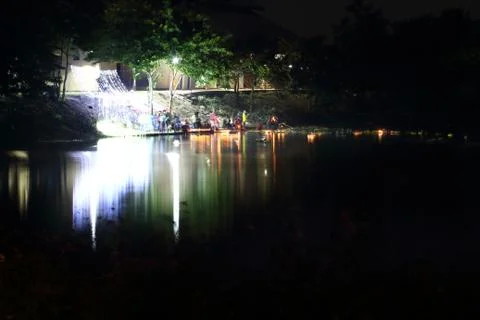 Beautiful water reflection. Stock-Fotos