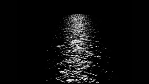 Beautiful water surface. Abstract background with animation waving Stock Footage 202221684