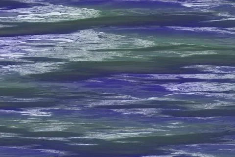 Beautiful water surface computer art backdrop illustration Stockillustratie