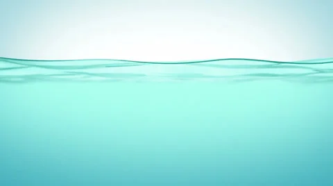 Beautiful Water surface in Slow motion. Looped animation. HD 1080. Stock Footage