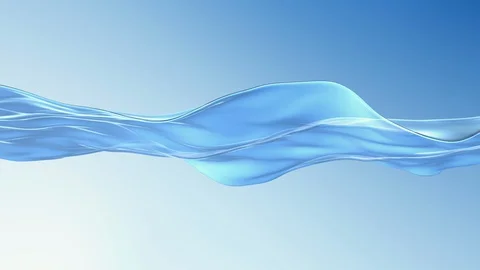 Beautiful water surface in slow motion. Abstract background with animation of Stock Footage 128537440