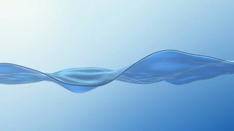 Beautiful water surface in slow motion. Abstract background with animation of Stock Footage 128537617