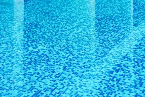 Beautiful Water Surface Texture Top View For Background, Water Transparent .. Stock Photos