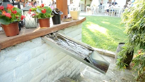 Beautiful Water well in a Backyard 스톡 동영상 97052945