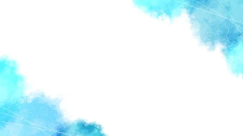 Beautiful watercolor animation frames Stock Footage 311903799