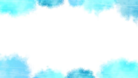Beautiful watercolor animation frames Stock Footage 311903801