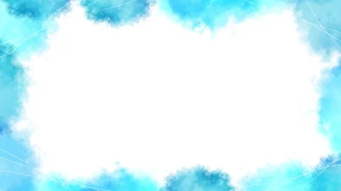 Beautiful watercolor animation frames Stock Footage 311903822