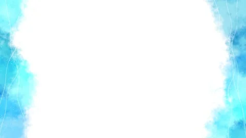 Beautiful watercolor animation frames Stock Footage 311903823