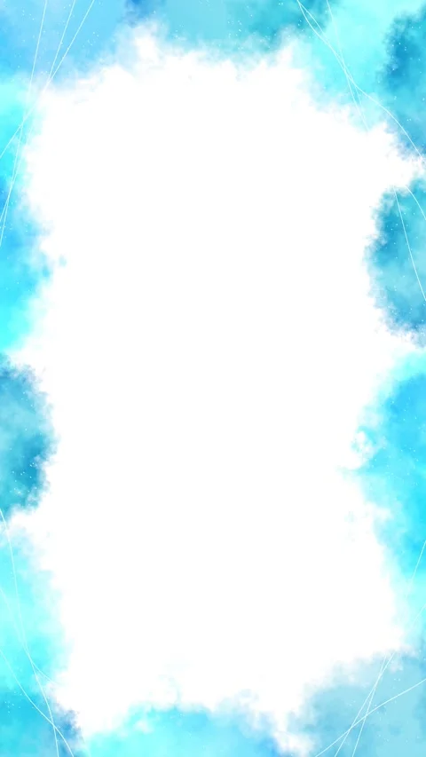 Beautiful watercolor animation frames Stock Footage 311903948