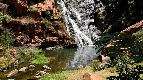 Beautiful Waterfall 1 Stock Footage 98886815