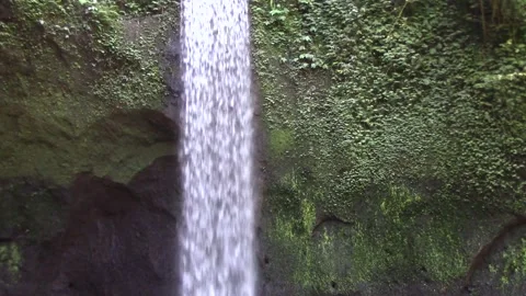 Beautiful waterfall in Bali Stock Footage 146152312