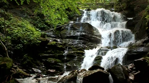 Beautiful waterfall Video stock 632013